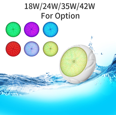 12V Suya Dayanıklı Havuz Işıkları 18W - 35W IP68 RGB Renk Değiştiren LED Havuz Işıkları