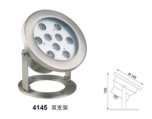 145x155mm Sualtı Spot Işıkları, 9W Alçak Gerilim Sualtı LED Işıkları