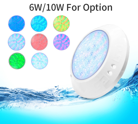 Zemin Rengi Değişen Yüzme Havuzu Işığı 150MM 6W 10W Elmas Kapak