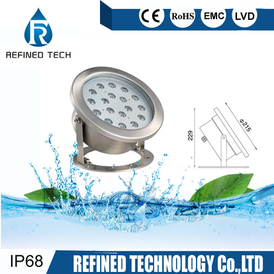 Küçük Çeşme IP68 Yüzme Havuzu Spot Işığı Sualtı AC DC 12V