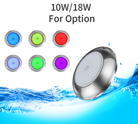 210x28mm Yerde Yüzme Havuzu Işıkları, Reçine Dolgulu LED Sualtı Havuz Işığı