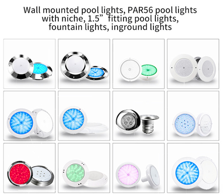IP68 Suya Dayanıklı LED Fiberglas Havuz Işığı 6W Çevre Dostu
