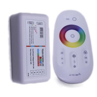 satın al Dokunmatik Ekranlı 12V 2.4G Kararlı Kablosuz RGBW LED Kontrol Cihazı online manufacture