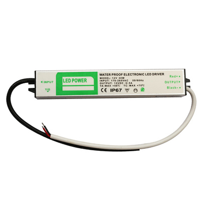 RoHs Multiscene Su Geçirmez LED Güç Kaynağı DC 12V 24V Pratik