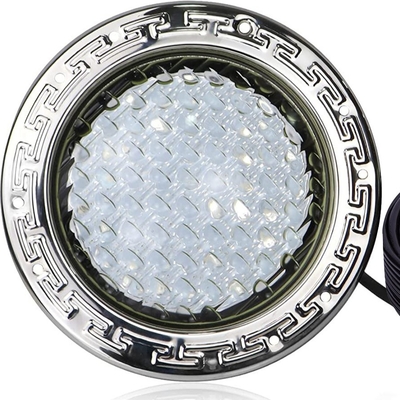 Rafine LED Renkli Havuz Ampulü 100FT 120V 10 İnç Renk Yeraltı Havuzu için Havuz Işığı Değiştirme