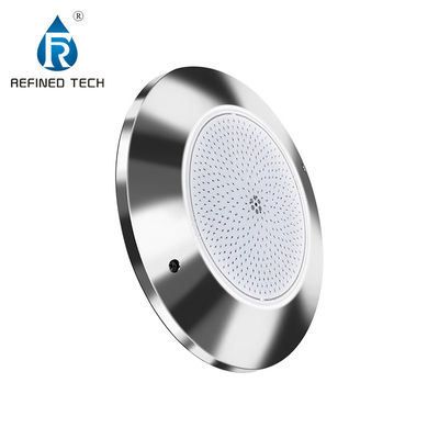 AISI 316LSS RGB LED Yüzme Havuzu Işığı, Tutkal Dolgulu Yüzey Montajlı Havuz Işığı